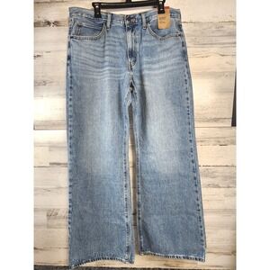 Levi's '94 Baggy Bootcut Women 31 Blue Denim Mid Rise Loose Leg Jeans NWT